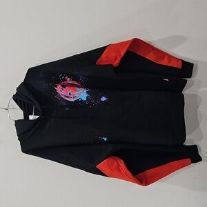 Disney Marvel adult zip Hoodie Spider-Man & black Size XL